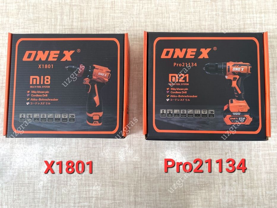 Бепул доставка оригинал шуруповерт ONEX 1801 /Pro21134 гарантия 1 год