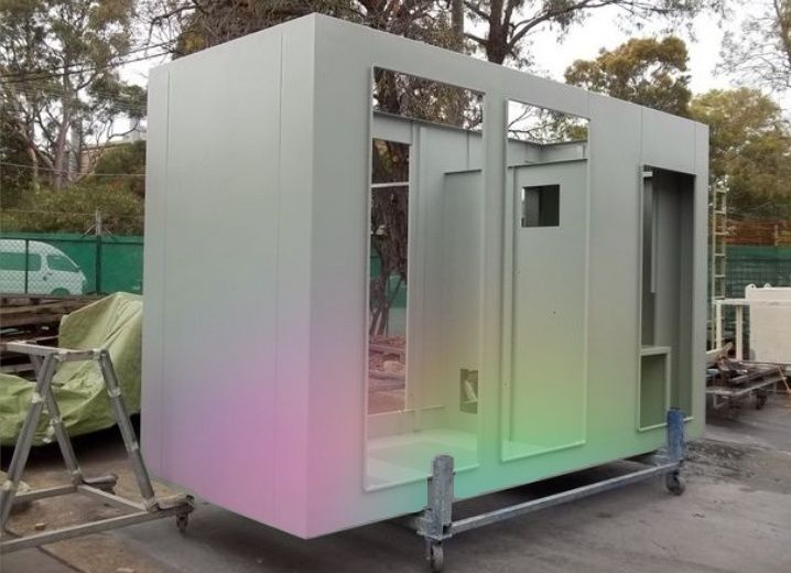 домик с колёсами