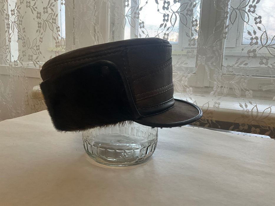 Шапка мужская с мехом