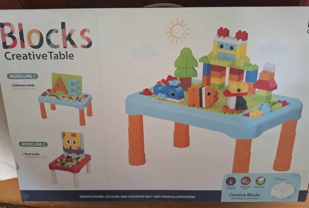 Конструктор-масичка Blocks Creative Table