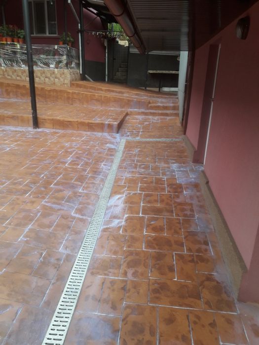 Beton amprentat/elicopterizat pavele pavaj construcții