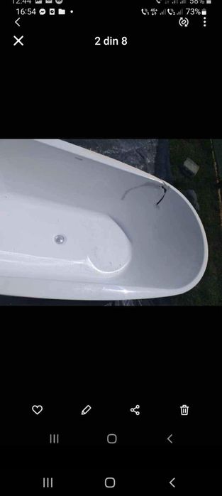 Reconditionari cazi de baie din Fonta, Tabla, Acril,
