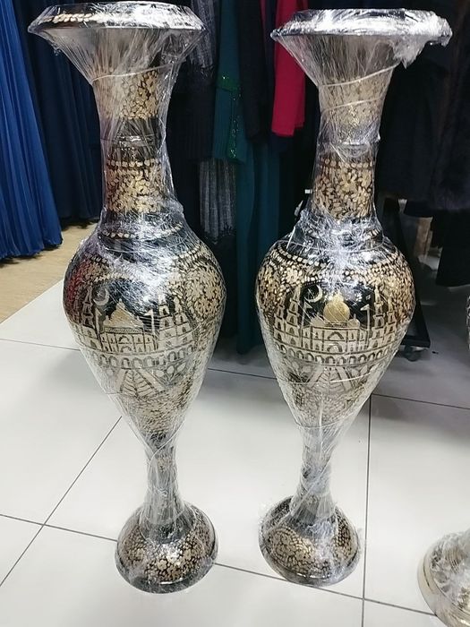 Подсвечники,Вазы метал Латунь Новые