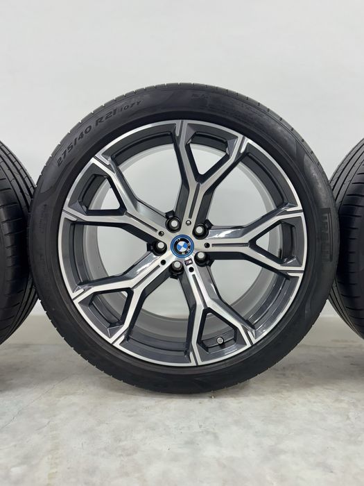 Jante Bmw X5 X6 R21 G05 G06 Originale 741M Pirelli de vara 2023 99%