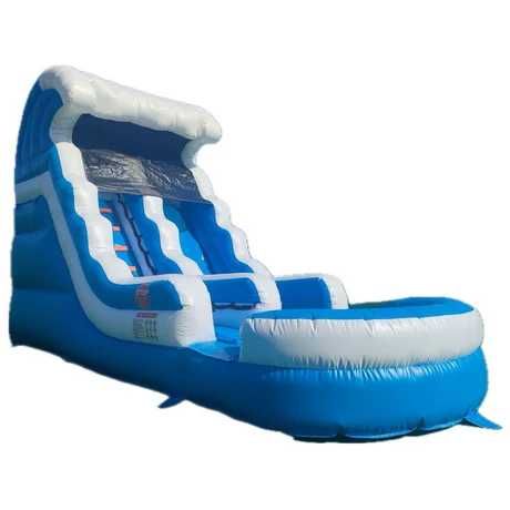 Tobogan gonflabil cu piscina / topogan gonflabil / profesional