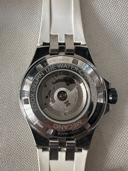 Edox Delfin Mecano Automatic Skeleton