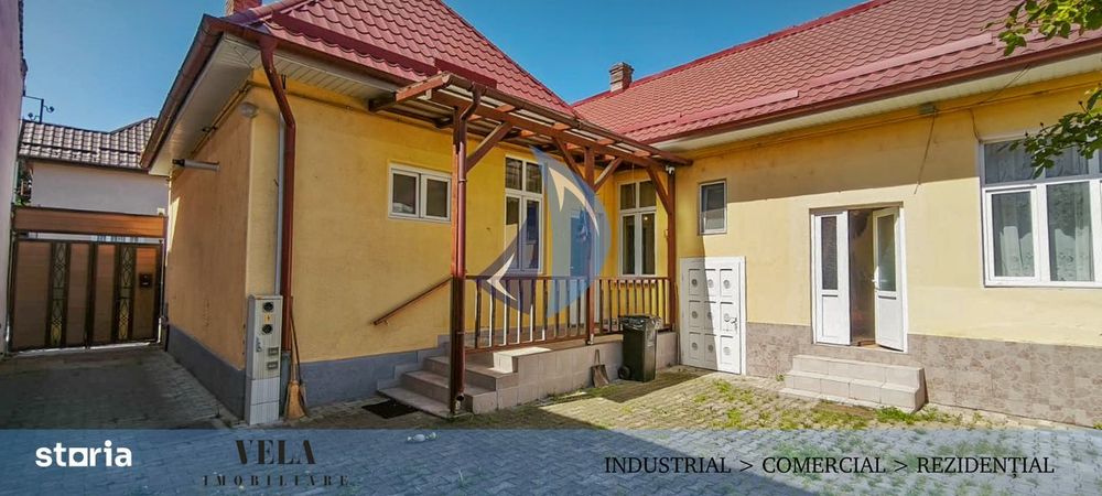 Casa singur in curte, semicentral, acces auto, 310 mp teren
