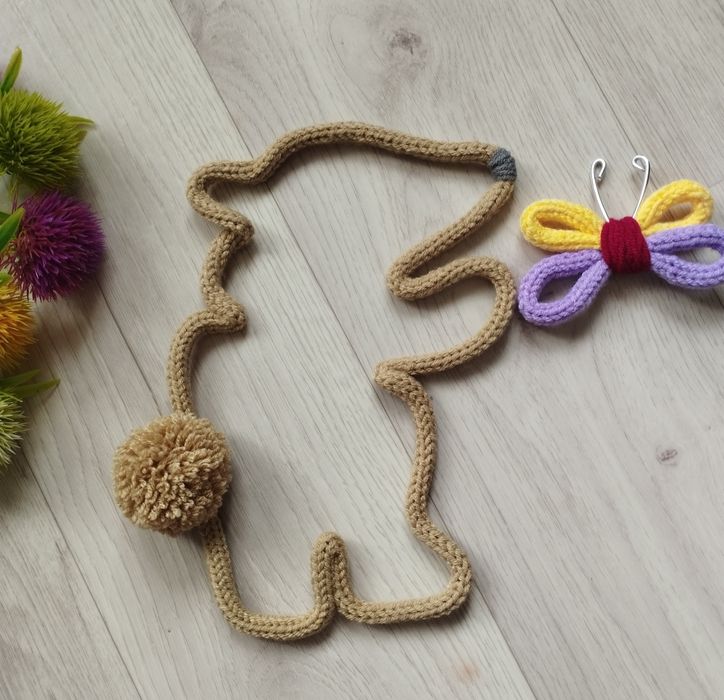 Вязаные имена, ночники