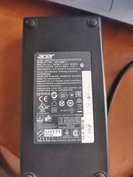 Блок питания acer