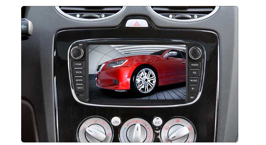 Navigatie Ford Focus 2 Mondeo S Max C Max Android 14 CarPlay + CAMERA