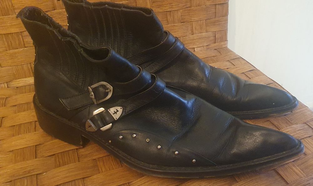 Уникални мъжки кожени боти