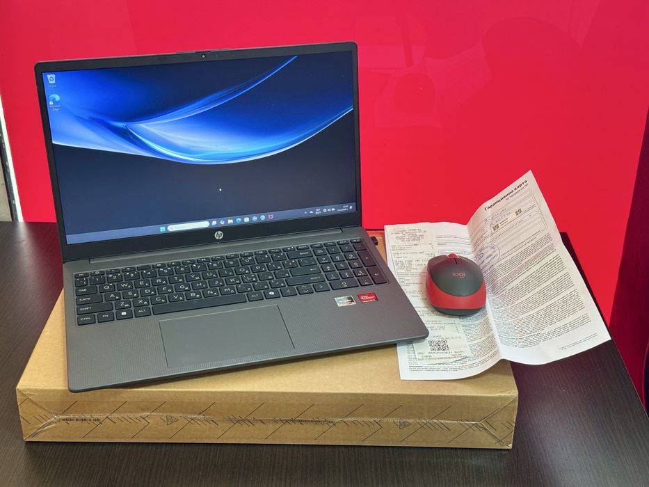 Гаранция! HP 15.6" инча / AMD RYZEN 5 5625U / RAM 16GB / SSD 512GB