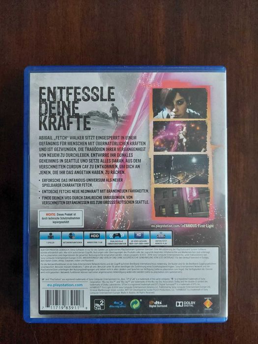 Joc PS4 inFAMOUS First Light