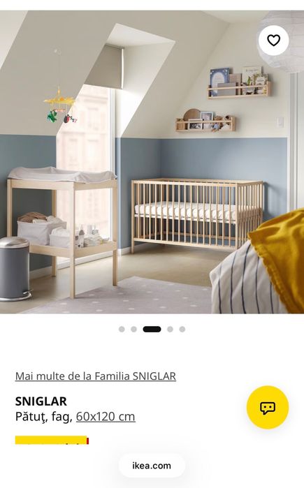 Patut bebe 60x120 cm