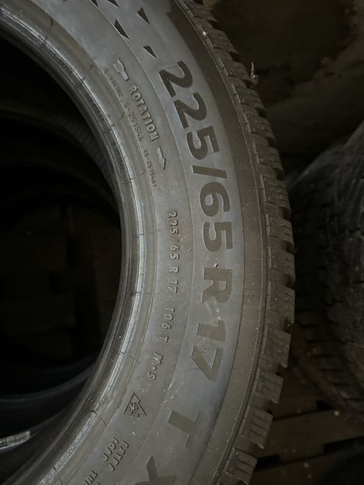 Продам зим.резину 225/65/17