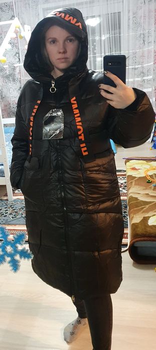 Зимний пуховик новый