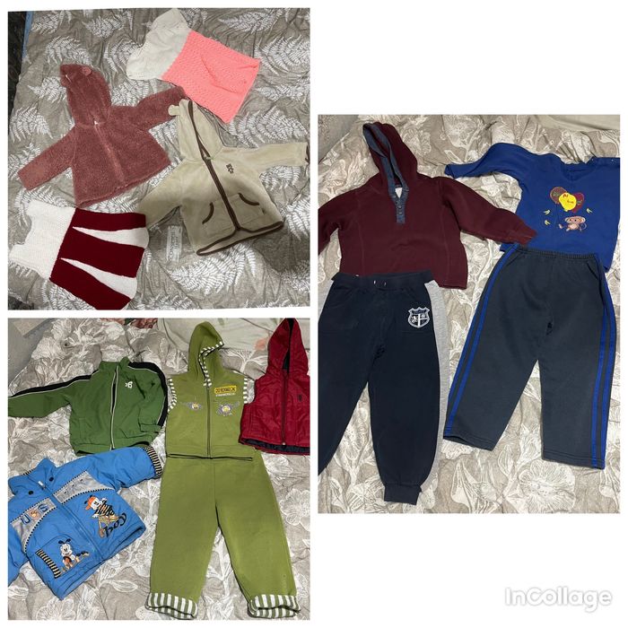 Продам оптом очень много детских вещей новые и б/у