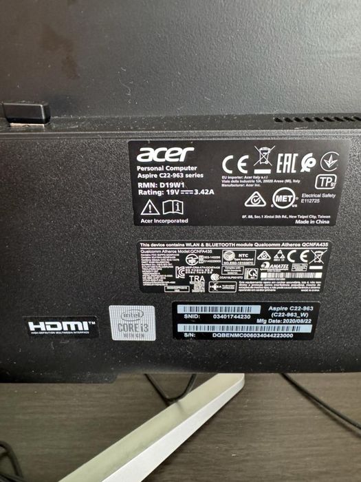 Продам моноблок Асер