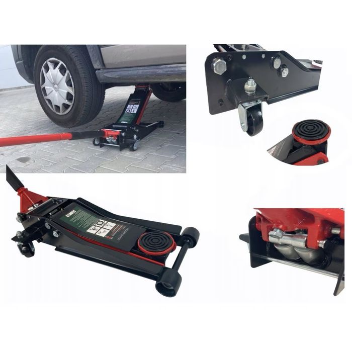 Немски Крик Хидравличен Крокодил 3 Тона Нископрофилен