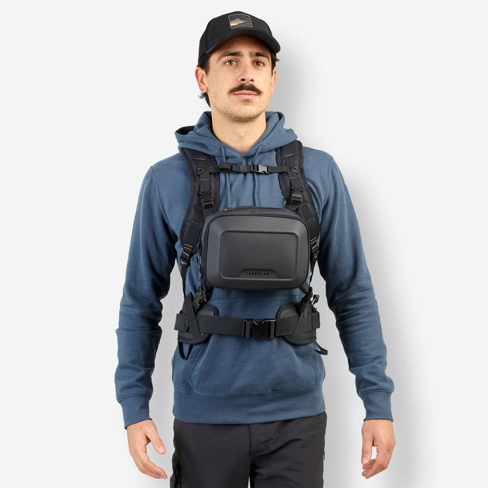 Rucsac 500 chest pack pescuit 15l + 5l - No - (SecondHand) Decathlon