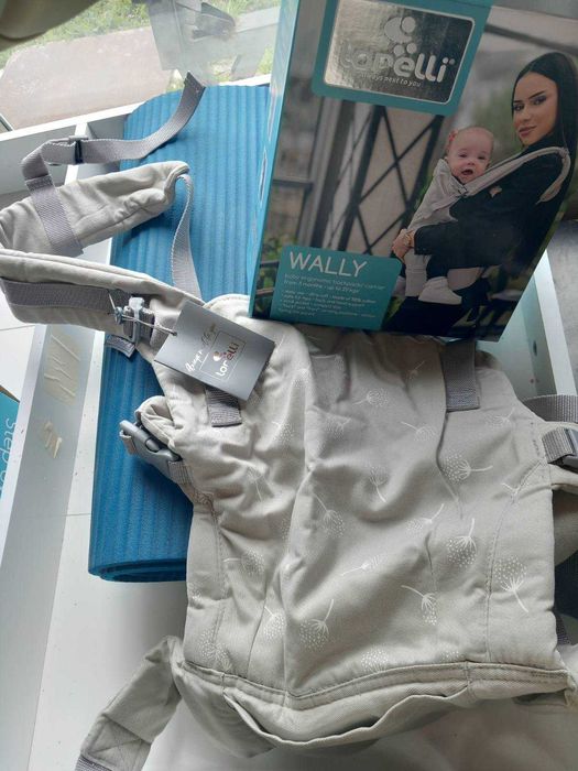 Музикална люлка и  столче за хранене 2 в 1Caretero Indigo