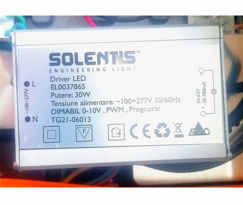 Driver led Solentis NOU 30w