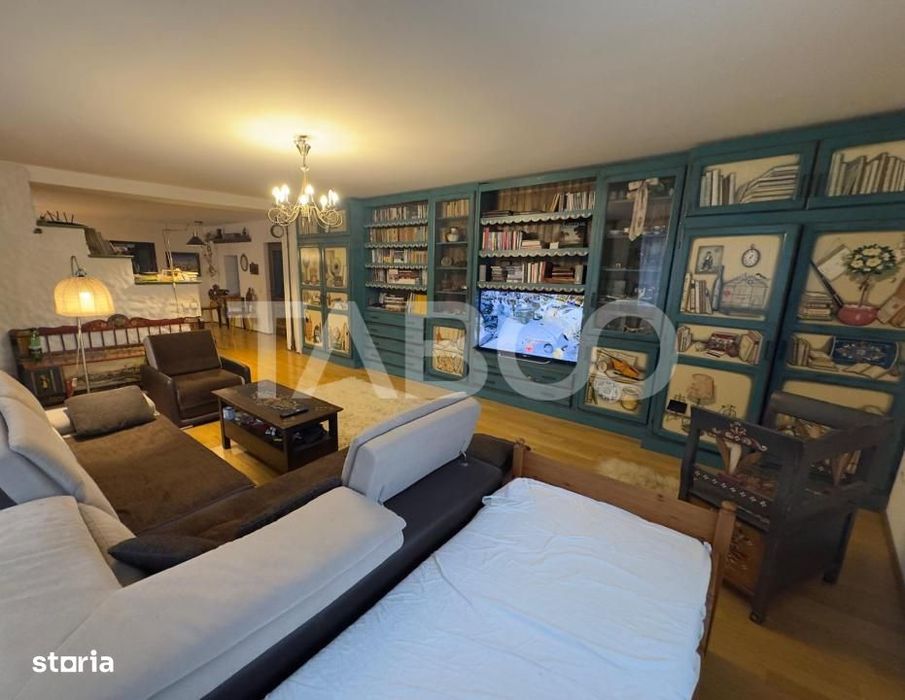 Casa de vanzare specific sasesc si atelier pret avantajos Cisnadioara