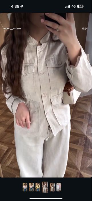 Льняная двойка женская