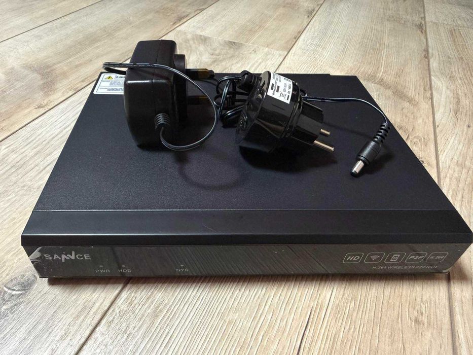 Комплект за 1080p видео наблюдение (4 броя охранителни камери) SANNCE.