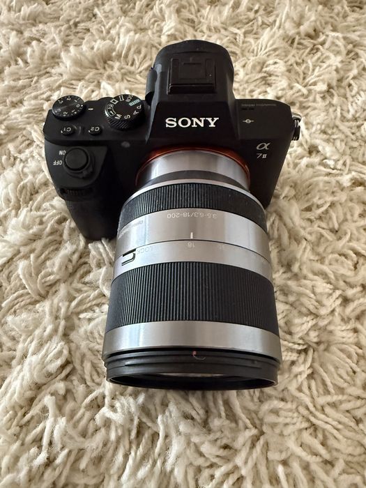 Vand schimb obiectuv sony emount 18-200 mm oss stabilizare  Nou