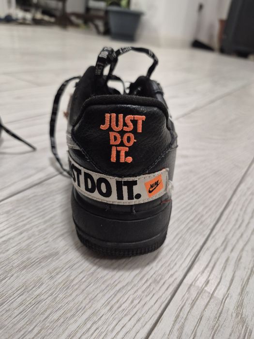 Nike af1 Just Do It Black