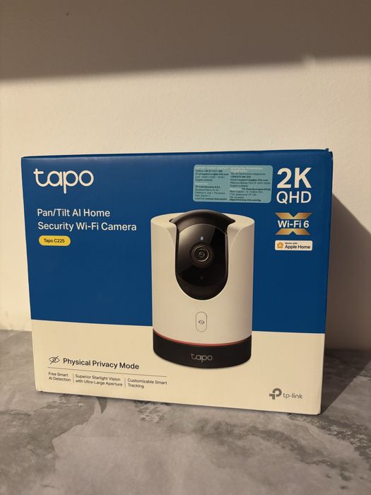 Tapo C225 – Cameră Wi-Fi 2K QHD