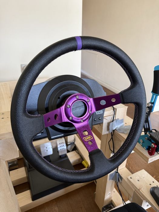 Setup Simracing Thrustmaster T300RS GT + Schimbator TH8A + Handbrake