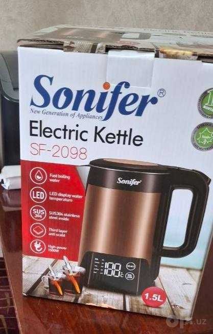Продается новый электрический чайник Sonifer SF-2098