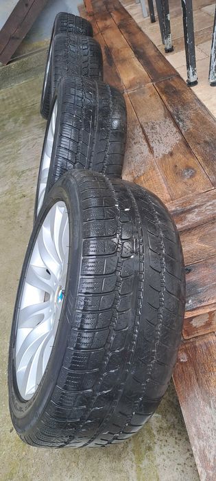 Jante originale BMW 17" BBS (Style 243) + Anvelope 225/50 R17