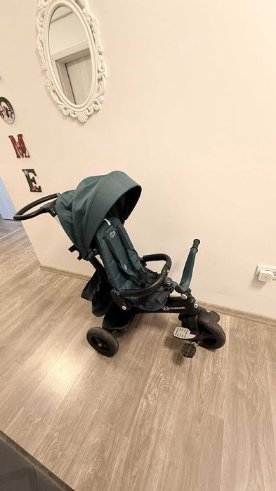 Kinderkraft  Triciclete Pentru Copii 5 În 1 Pentru 3+ Ani Verde