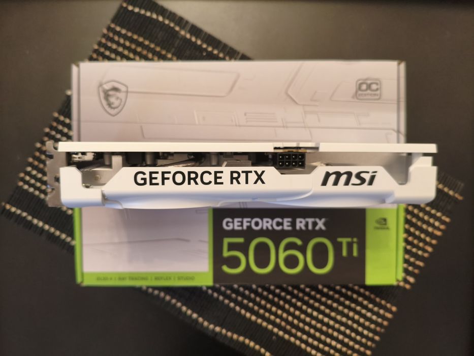 #GARANTIE# / Placa video / MSI RTX 5060 Ti VENTUS 2X OC WHITE PLUS / 8GB GDDR7 / 128-bit