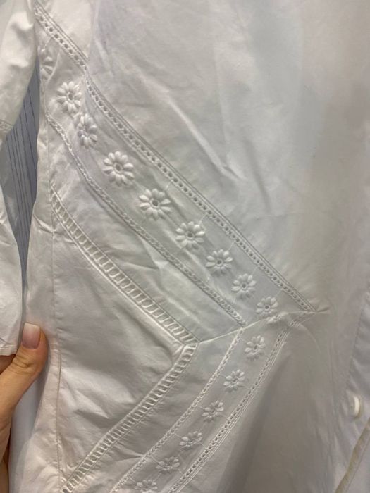 Белое платье рубашка Orsay