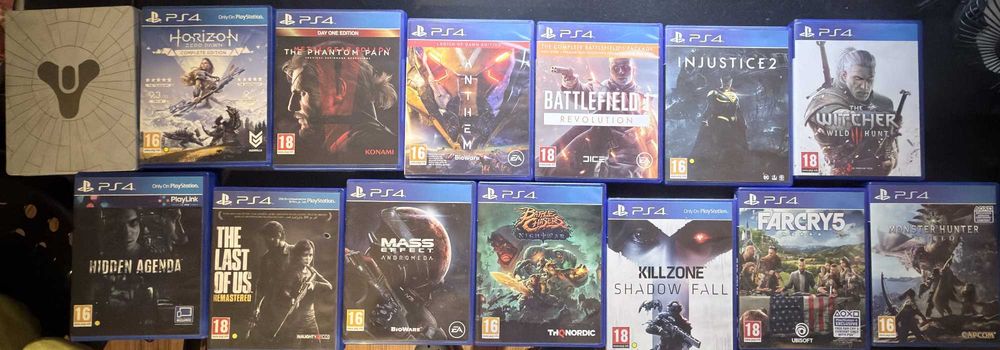 Комплект 14 PS4 игри