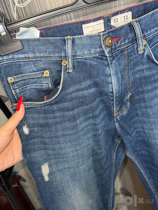Джинсы мужские Tommy Hilfiger, размер 32/32, секонд хэнд