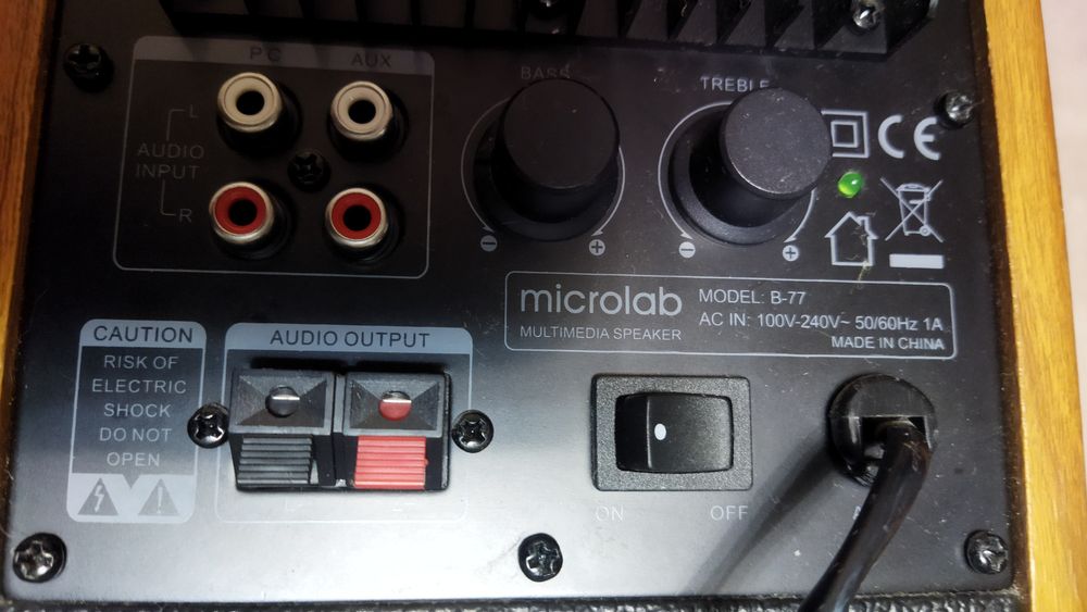 Акустические колонки  Microlab b-77