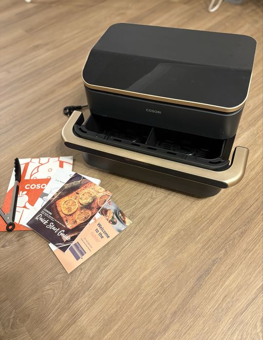 Air fryer - Friteuză cu Aer Cald Cosori Dual Blaze TwinFry, 10 litri