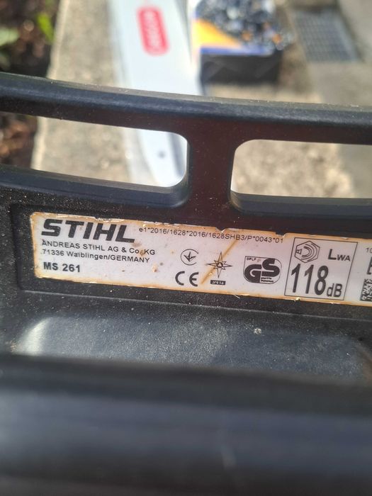 Резачка Stihl MS 261 - Щил МС 261 - нова шина и верига
