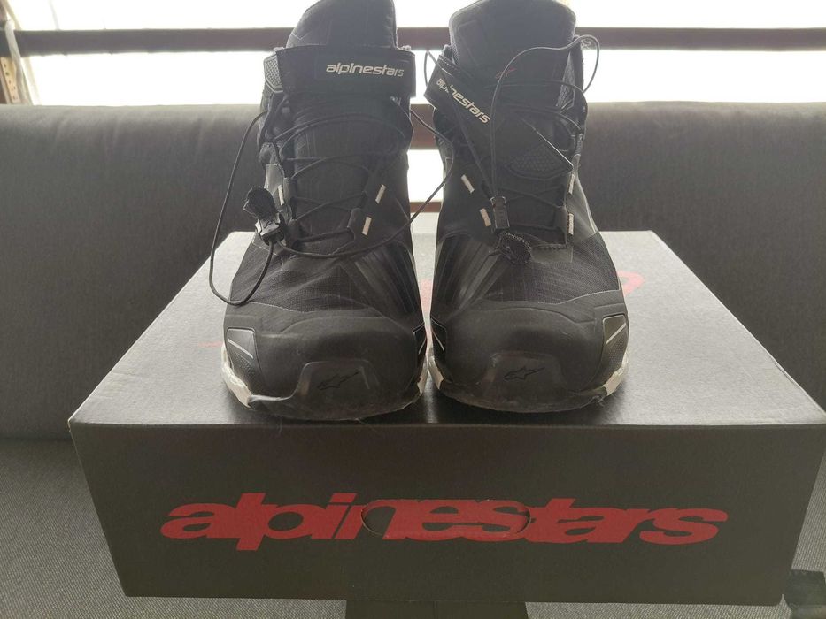 Ghete Moto Alpinestars CR-X Drystar – Mărimea 43.5 + Cutie
