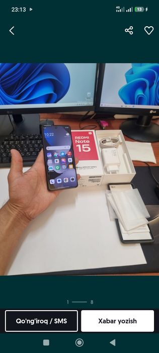 Redmi note 15 8/128 gb
