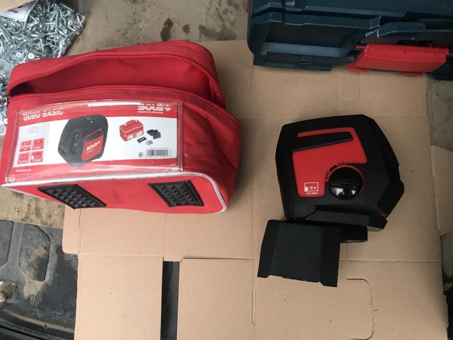 Nivela laser SOLA tip QUBO PROFESSIONAL Impecabila