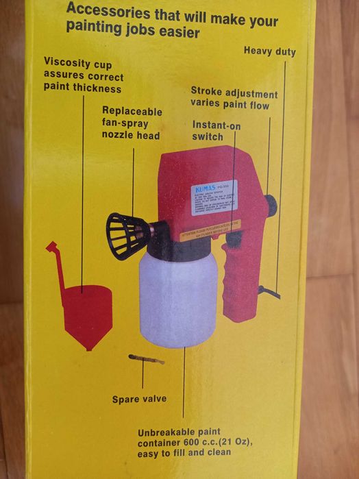 Pistol de vopsit nou