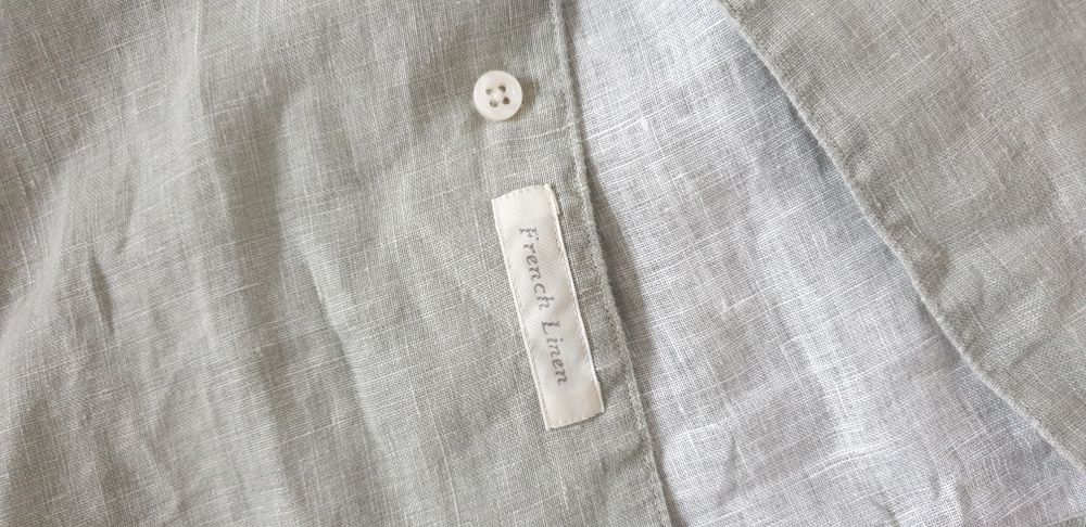 Boggi Milano Len/ Лен Regular Fit Mens M ОРИГИНАЛ! Мъжка Ленена Риза.