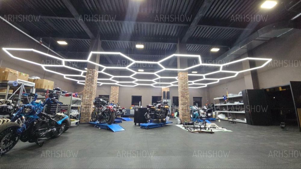 Светодиодный светильник Соты для любого размера и задач