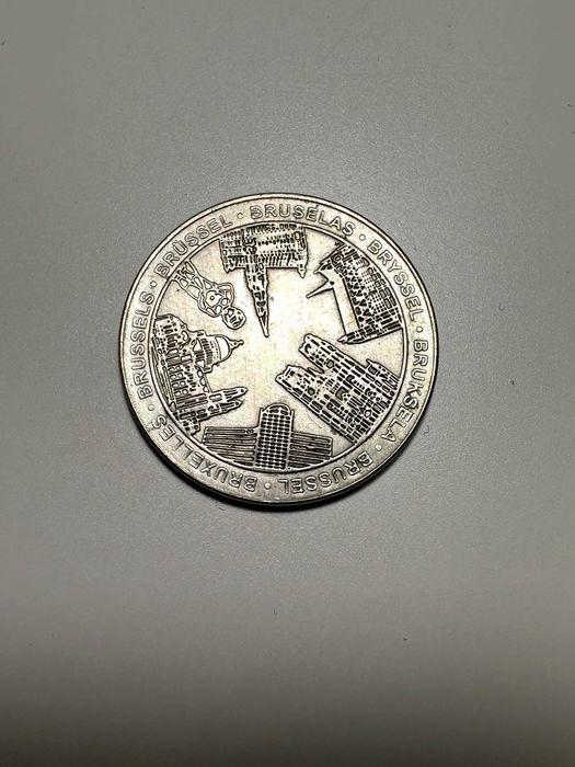 Moneda comemorativa JETON Atomium Brussels